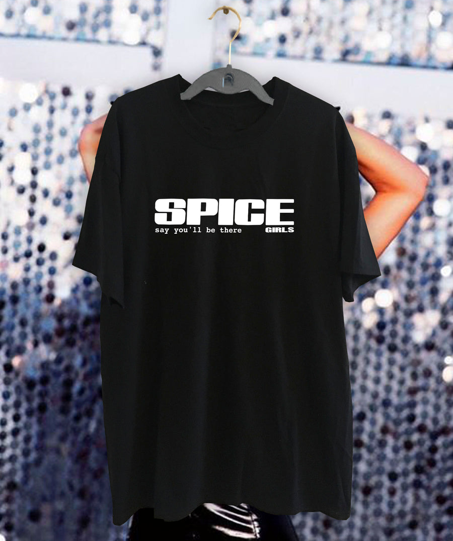 SPICE GIRLS SAY YOU'LL BE THERE POLERA NEGRA